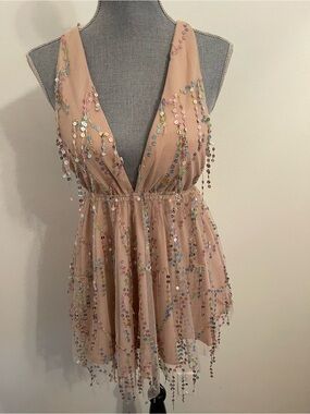 Hello Molly Blush Pink Mini DressSize 4